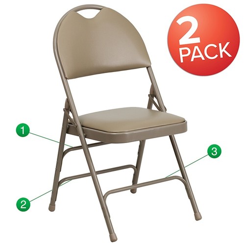 Flash furniture hercules - flash, 2-pk