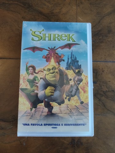 Shrek vhs dreamworks nuova - shrek,