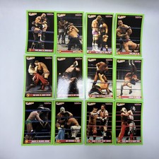 Set completo 12 cards Top Of The Wrestling BIG MATCH NEWS