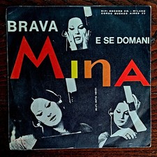 45 GIRI MINA BRAVA  7"  E SE