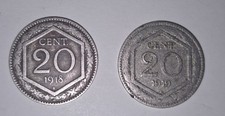 2x Moneta Italia 20 Centesimi