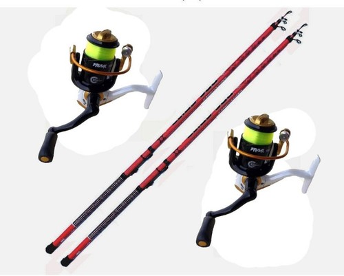 Canna pesca con mulinello - da,