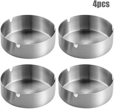 Posacenere da 4 Pezzi Posacenere in Acciaio Inossidabile Posacenere Moderno