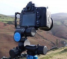 BENRO GD3WH Testa Ingranaggi Testa Fotocamera con Piastra QR Lega di Magnesio