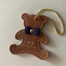 Portachiavi Orso Pelle