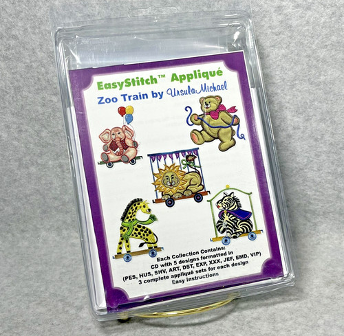 Easystitch applique zoo treno - zoo,