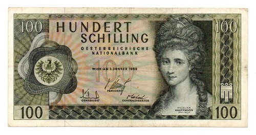 Austria banconota da 100 - banconota,