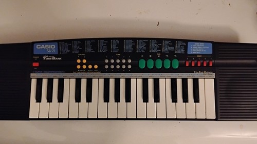 Casio tastiera elettrica - sa-21,