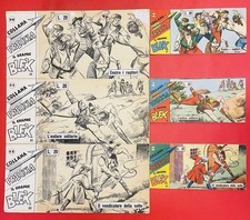 Blek tavole originali esseGesse copertine striscia n.10-11-12 serie XII