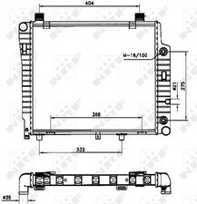 RADIATORE MERCEDES CLASSE C