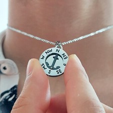 Mens Stainless Steel Nautical