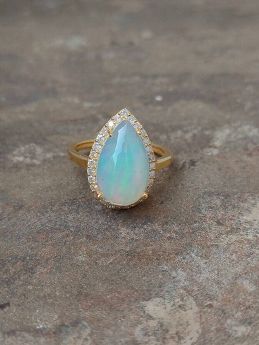 Anello fidanzamento aureola - anello,
