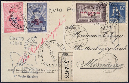 Zeppelin 1932 argentina - 1932,