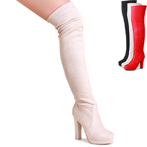 Stivali overknee donna - da,