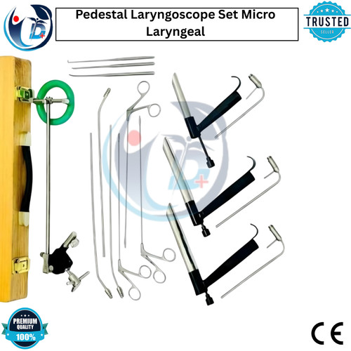 Set laringoscopio piedistallo