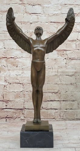 Firmato bronzo scultura - firmato,