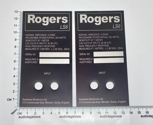 Rogers altoparlanti - 6,