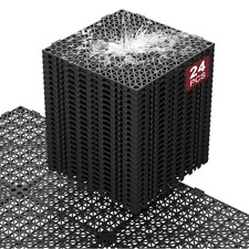 Interlocking Drain Tiles 12"x12" - 24/36/50PCS Splicing Floor Tiles