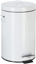 Pattumiera Vintage Con Pedale, Cestino per La Spazzatura per Bagno E Cucina, 12 