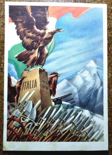 Cartolina guardia alla - cartolina,