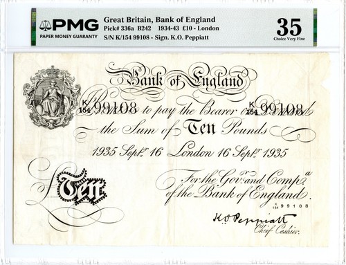 1935 sterline banca - 1935,