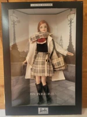 Barbie burberry 2001 bambola - barbie,