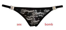 SEXY Thong BLACK Thong WETLOOK