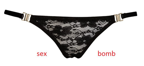 Sexy tanga nero perizoma - tanga,