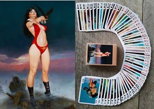 Carte da gioco (Poker Deck 54 carte) VAMPIRELLA Vintage Fantasy Art di Torres 040