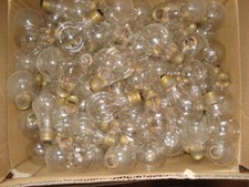 lotto 12 Lampadine goccia 15W E27 incandescenza 220/230 volt