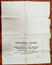 FRANCO E CICCIO IN UN PASTICCIO MANIFESTO FILM 160 X 120--RIF.N.43