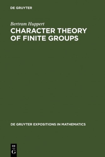 Character theory finite - of,
