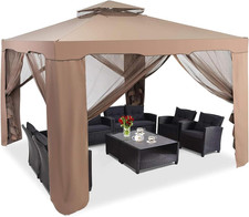 Gazebo 3 X 3 M Con Zanzariera