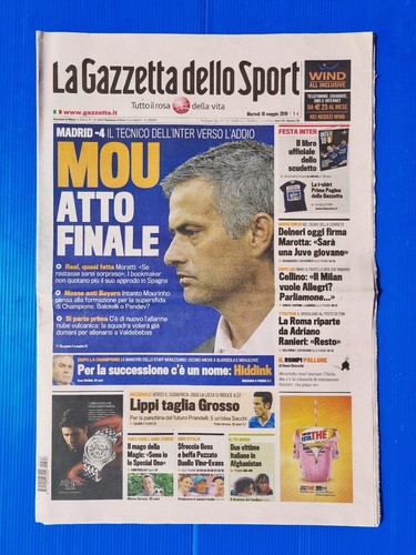 Gazzetta dello sport - gazzetta, maggio