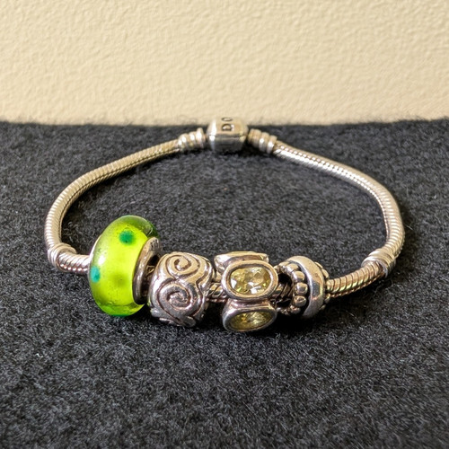 Pandora sterling silver snake - pandora,