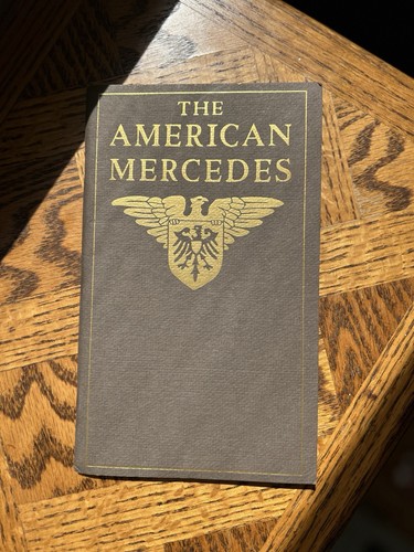 1906 american mercedes booklet - 1906,