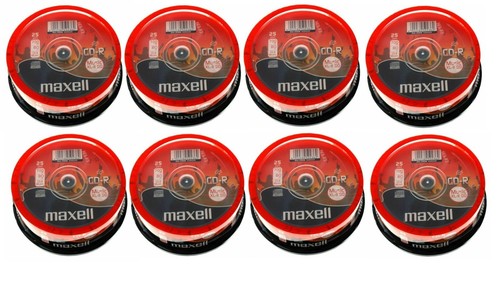 200 dischi maxell r - 200, cd