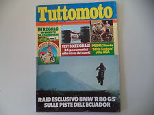 TUTTOMOTO 12/1980 MONTESA COTA 123/HONDA CX 500/BIMOTA KB2/KAWASAKI Z1000 Z 1000