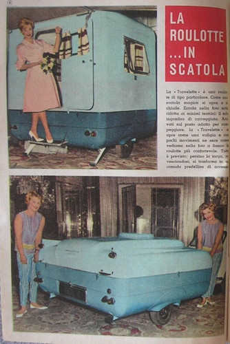 Roulotte modello travelette - roulotte,