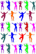 Immagine torta danza hip hop