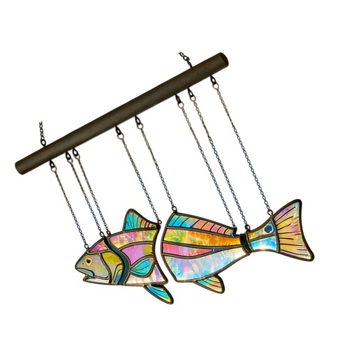 Finestra pesce colorato