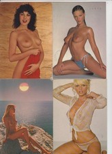 Lotto 24 cart. nudo anni