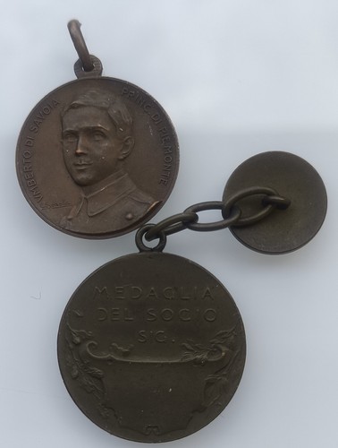 Medaglia torino umberto - medaglia,