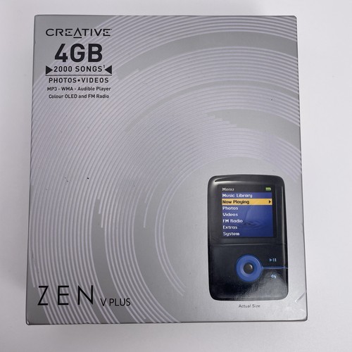 Creative zen plus 4gb - zen,