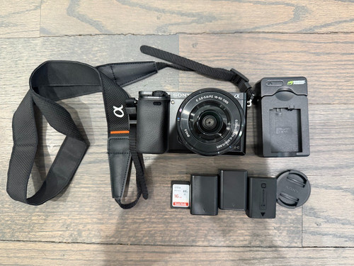 Sony a6000 3mp camera - camera, +