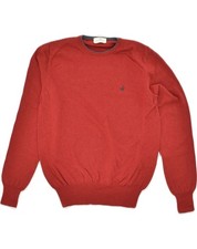 Maglione girocollo uomo BROOKSFIELD maglione piccolo rosso lana OW06
