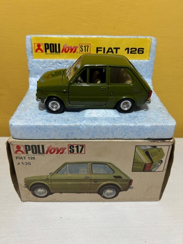 Fiat 126 politoys verde 25 - verde, 1/25
