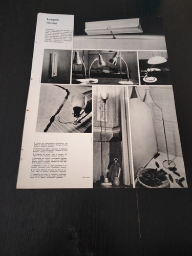 1950 lampade italiane design - italiane,