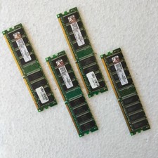 RAM 4GB 4x1GB DDR400 PC3200 CL3 200MHz KIngston KVR400X64C3A 99U5193-090.A01LF