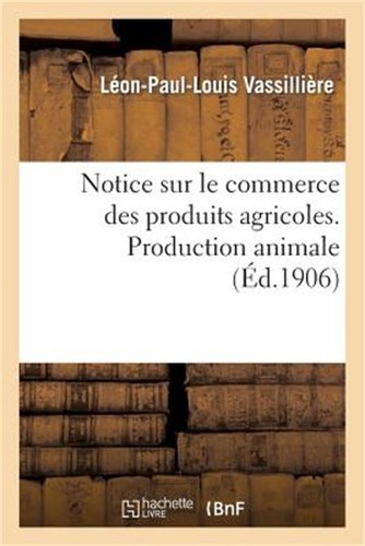 Notice sur commerce des - notice,